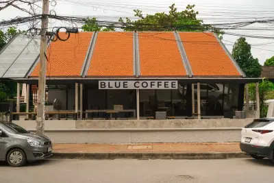 Blue Coffee At Old Town