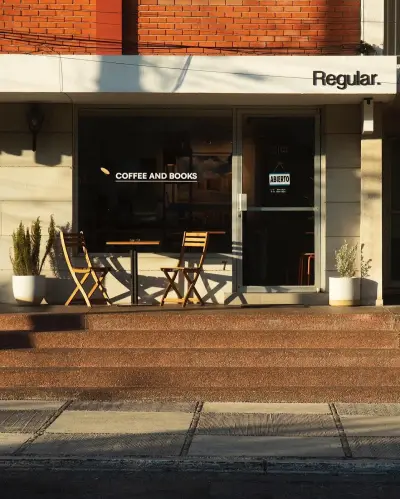 regular COFFEE AND BOOKS