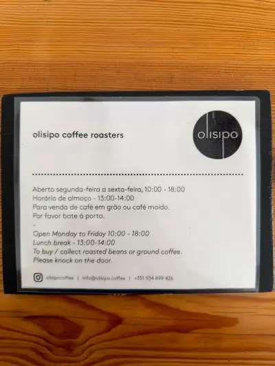 Olisipo Coffee Roasters