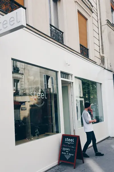 Steel cyclewear & coffee shop
