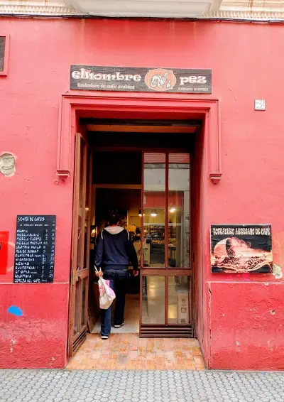 El Hombre Pez, tostadero artesanal de café