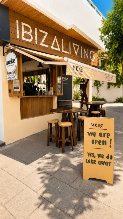 Meke Café en Santa Eulalia