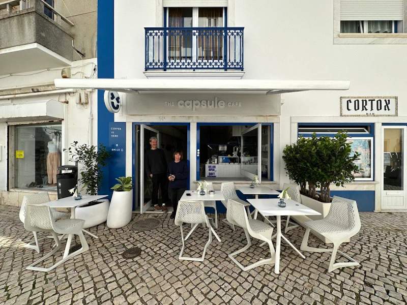 Photo of The Capsule Ericeira. Specialty coffee shop with beans roasted in-house.