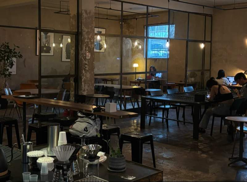 Foto de Anthracite Coffee Hapjeong.