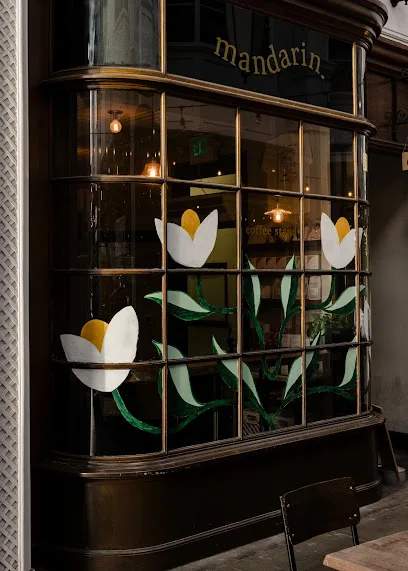 Foto de mandarin coffee stand