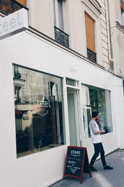 Steel cyclewear & coffee shop